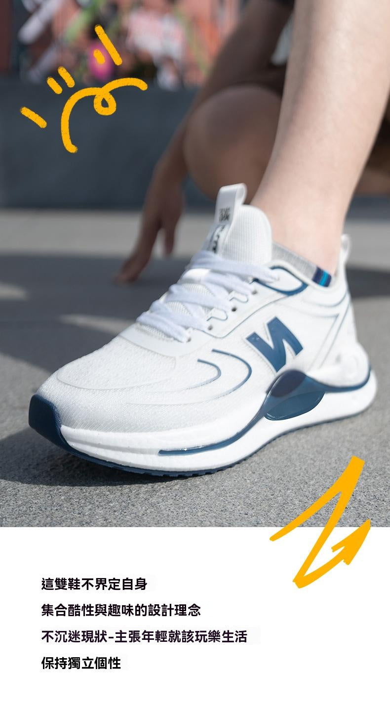 2025新款，柔軟，輕彈，輕奢，休閒運動鞋，夏季，透氣跑步鞋