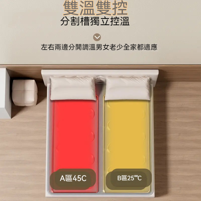 110V電熱毯雙人，雙控，單人學生宿舍，家用，智能電褥子，安全防水（BS）