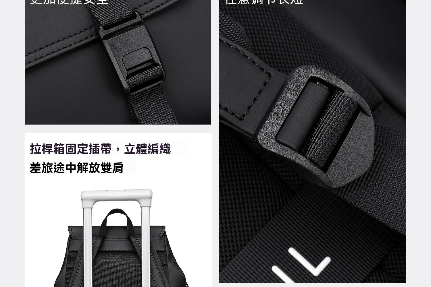 【限時特惠，拍一發三】Ace Paul官方正品，時尚磁吸扣，通勤風，男士雙肩包，電腦包